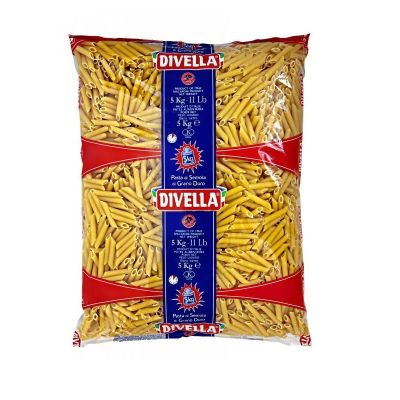 Pasta Pennoni rigati, DIVELLA, 5 kg